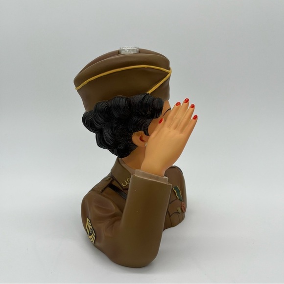 Cameo Girls Deluxe Lady Vase Martina 1942 Welcome Attention Military Home Decor - Picture 3 of 6